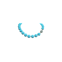 Collier Orelù Femme in Or blanc 570 - 570